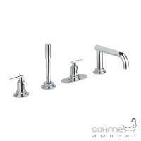 Смеситель для ванны на 4 отверстия Grohe Atrio 19141000