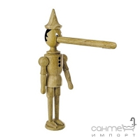 Смеситель для раковины с донным клапаном Emmevi Pinocchio LC1883 дерево