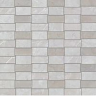 Плитка керамічна мозаїка FAP SUPERNATURAL CHECK ARGENTO MOSAICO fKDE