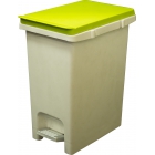 Відро для сміття з педаллю - зелена кришка Arino 34243