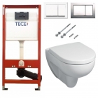 Унітаз Keramag Renova 203050 з кришкою + інсталяція TECE Base Kit 9.400.006 9.400.000