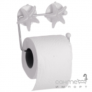 Держатель для туалетной бумаги с присосками Arino Белая морская звезда 10429