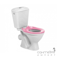 Унітаз компакт дитячий Colombo Бембі з рожевим сидінням S10990073