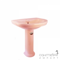 Раковина с пьедесталом Monaco VI3 (розовый)