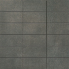 Мозаика 30x30 Apavisa Newstone Urban Mosaico 5х10 G-1638 Antracita Lappato (черная, лаппато)