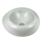 Раковина без отверстия для смесителя Villeroy&Boch Pure Stone 517263U9 серый камень