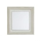 Зеркало Botticelli Treviso ТM -80 белое, патина медь