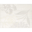 Плитка Kwadro Ceramika Tristo Bianco Inserto Kwiat A (кахель із квітами)
