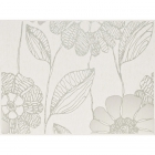 Плитка Kwadro Ceramika Libretto Bianco Inserto Kwiat A (кафель с цветами)