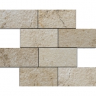 Мозаїка 30x30 Apavisa Neocountry Mosaico 7,5x15 G-1258 Beige Bocciardato (бежева, структурна)