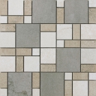 Мозаїка 30x30 Apavisa Neocountry Mosaico Policromatico G-1708 Beige Natural (бежева, матова)