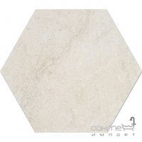 Плитка напольная 60x52 Apavisa Neocountry Hexagonal Regular L-34,38 G-1458 White Natural (белая, матовая)