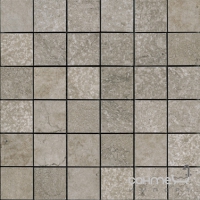 Мозаика 30x30 Apavisa Neocountry Mosaico 5x5 G-1654 Grey Natural (серая, матовая)