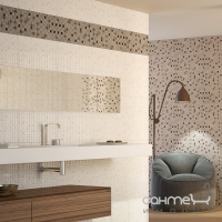 Плитка настенная Fanal Mosaico Crema глянцевая 25х50