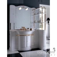 Комплект підлоговий 150см Eurodesign Hilton Comp.2 Bianco/oro білий/золото