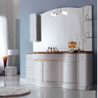 Комплект підлоговий 174см Eurodesign Hilton Comp.13 Bianco/oro білий/золото