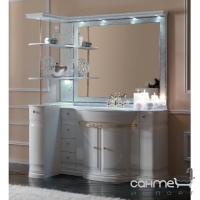 Комплект підлоговий 152см Eurodesign Luxury Comp.7 Bianco білий, метал колір на вибір