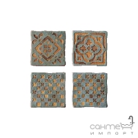 Плитка керамическая декор ABK Petraia -A2008.A SOFFIO MIX VERDE