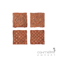 Плитка керамическая декор ABK Petraia -A2017.A SOFFIO MIX ROSSO