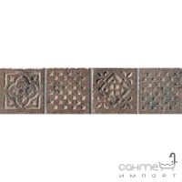 Плитка керамическая декор ABK Petraia -A2006.B LISTELLO SOFFIO NERO