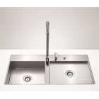Кухонна мийка подвійна Dornbracht Water Units 38521000-86 Нержавіюча Сталь Оксамитова