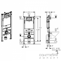 Унітаз безободковий Kolo Modo Rimfree L33120 з кришкою soft-close Slim + інсталяція Geberit DuoFix 458.126.00.1