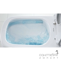 Унитаз подвесной 4.5L Rimless Duravit Starck 3 2527090000 с сиденьем soft-close 63890000