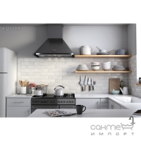 Плитка настінна 7,5x15 Equipe Carrara Inmetro Gloss 23081 (біла, глянсова)