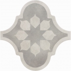 Плитка для підлоги, декор 26,5x26,5 Equipe Curvytile Factory Blume Grey 21340