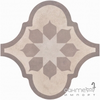 Плитка для підлоги, декор 26,5x26,5 Equipe Curvytile Factory Blume Cream 21337