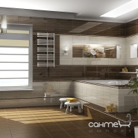 Плитка настенная фриз 3х40 Golden Tile Wellness Beige, арт. 107301