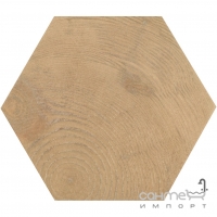 Плитка під дерево шестикутна 17,5x20 Equipe Hexawood Natural 21629 (бежева)