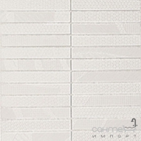 Плитка для підлоги керамограніт мозаїка Cerdisa SEQUENCE MOSAICO MIX WHITE 0050177