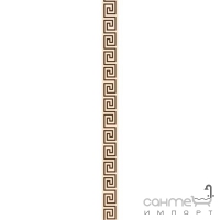 Плитка керамічна фриз Emil Ceramica VENISE GREC CREME/CHOCOLAT 92251RD