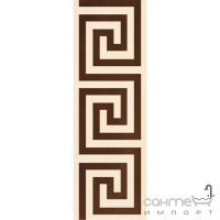 Керамічна плитка декор Emil Ceramica VENISE GREC CREME/CHOCOLAT 51251RD