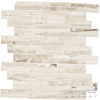 Плитка для підлоги мозаїка Emil Ceramica PETRIFIED TREE BRICK WHITE LION