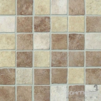 Плитка для підлоги мозаїка Emil Ceramica PIETRA ETRUSCA MOSAICO DORATO/NOCE I31Z161