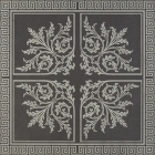 Плитка керамическая декор Fanal TRENDS ROSETON BLACK