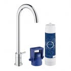 Електронний фільтр для води з виливом Grohe Blue Pure pillar tap 31301001 хром