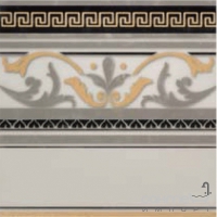 Плитка для підлоги декор ректифікована Majorca FLAME FASCIA DECORO NERO 5003917