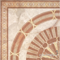 Плитка керамічна декор для підлоги Porcelanite DOS 5008 ROSETON PERLA RODAS, (компл. 4 шт.)