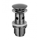 Донный клапан pop-up 1''1/4, нажимной, удлиненный 4 см, с переливом Fantini 91 02 9513 Хром