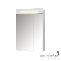 Зеркальный шкафчик с подсветкой Мойдодыр Париж ЗШ-60 (белый)