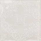 Керамічна плитка Opoczno CRYSTAL PALACE білий декор A 20X20 20X20
