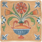Керамічна плитка Opoczno Viking оранж котедж 1 декор 10x10