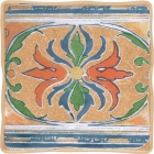 Керамічна плитка Opoczno Viking оранж котедж 3 декор 10x10