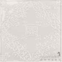 Керамічна плитка Opoczno CRYSTAL PALACE білий декор A 20X20 20X20