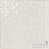 Керамічна плитка Opoczno CRYSTAL PALACE білий декор B 20X20 20X20
