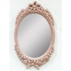 Зеркало для ванной комнаты Moko Cristallo Pink розовый хрусталь