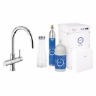 Смеситель для мойки, стартовый комплект GROHE Blue® Chilled and Sparkling 31079000 